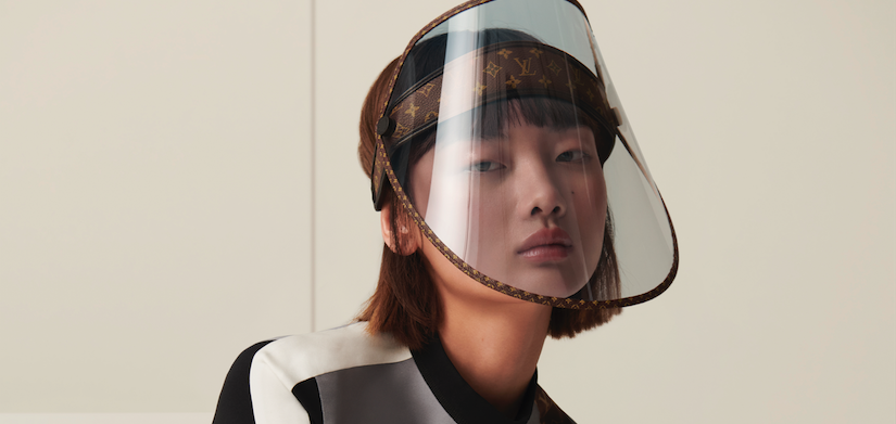 Louis Vuitton Equipped Anti Uv Phptpchromatic Iv Face Shield Sun Visor Cap